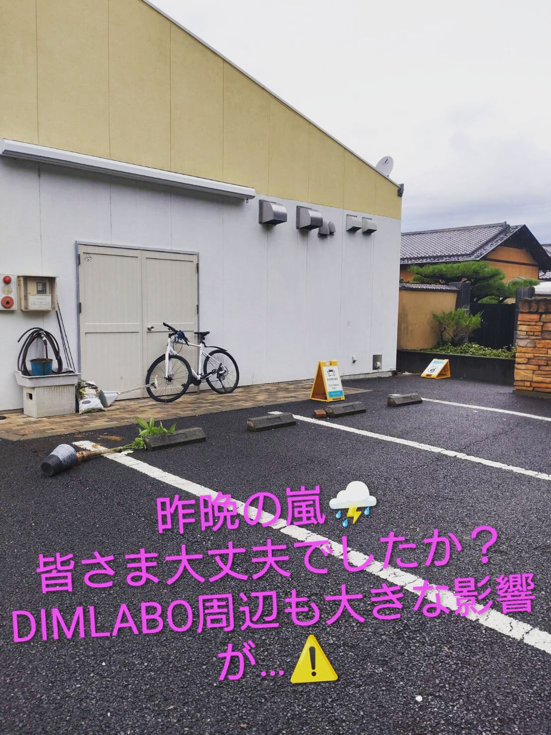 🌪️昨晩の嵐、大丈夫でしたか？